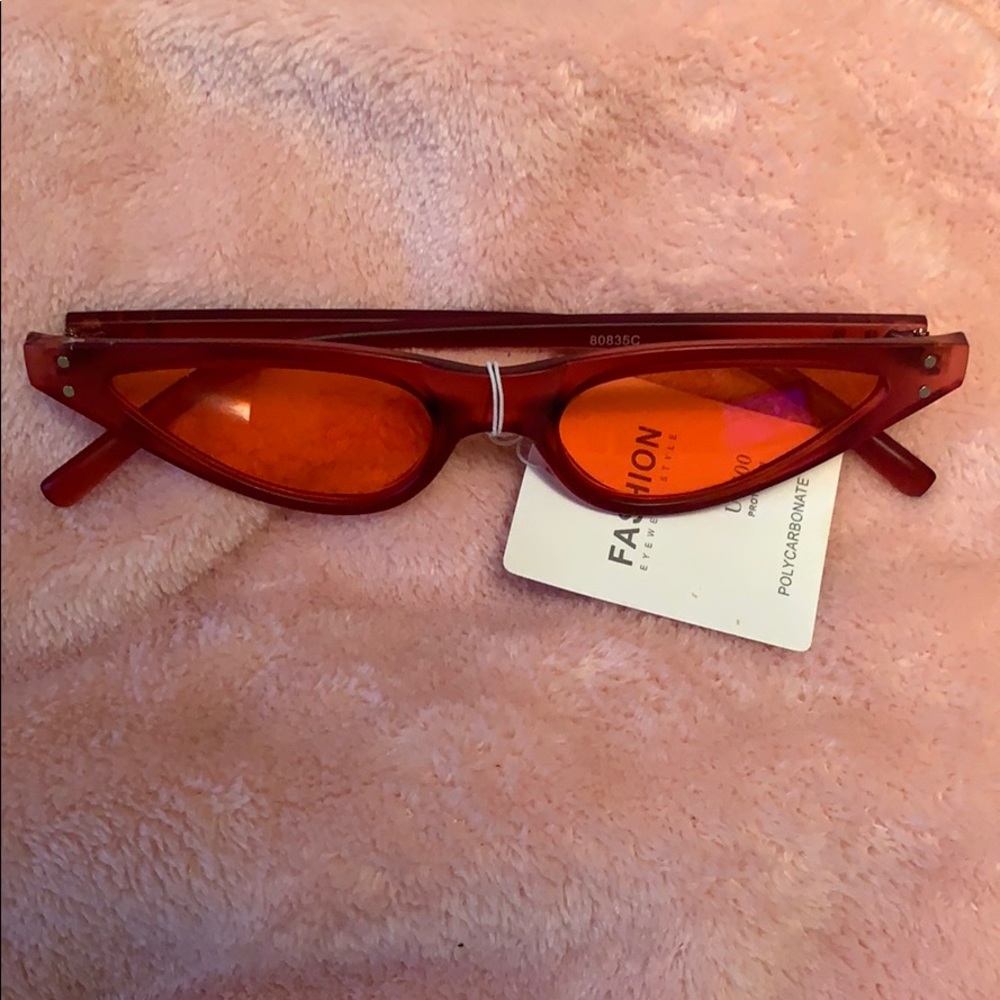 Red glasses